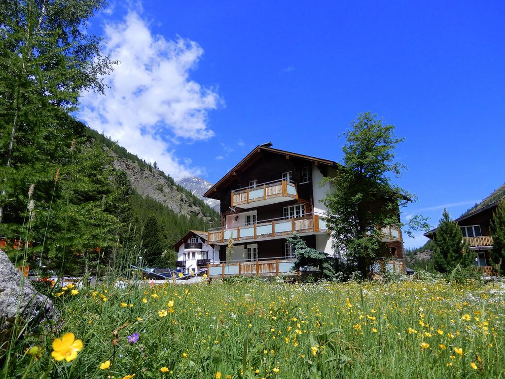 Apartamento Haus Alpenperle Saas-Almagell Exterior foto