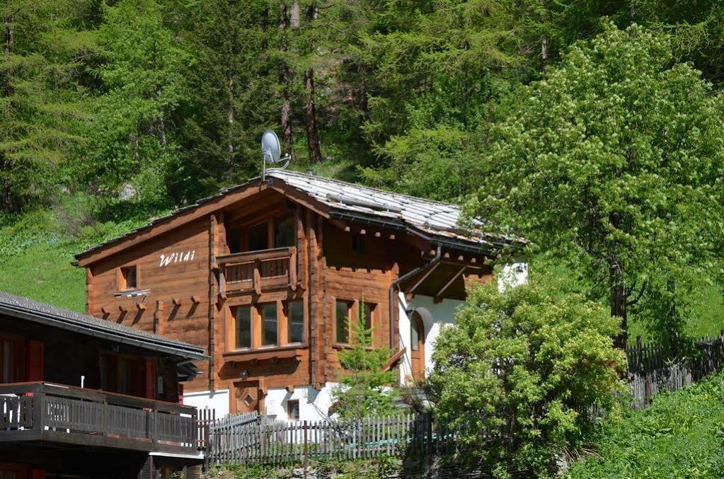 Apartamento Haus Alpenperle Saas-Almagell Exterior foto