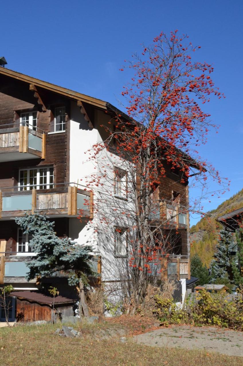 Apartamento Haus Alpenperle Saas-Almagell Exterior foto